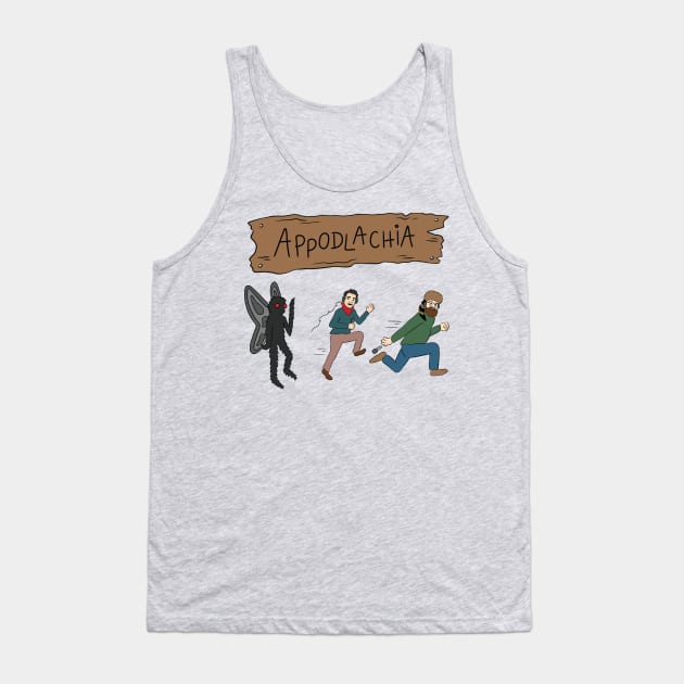 Mothman Camp OG (Designed by Liz Pavlovic) Tank Top by Appodlachia 